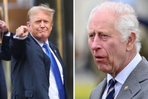 Donald Trump e Rei Charles III