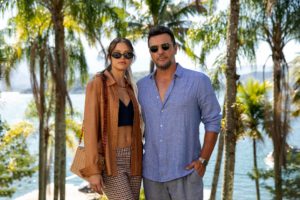 Luma Luma (Agatha Moreira) e Molina (Rodrigo Lombardi).