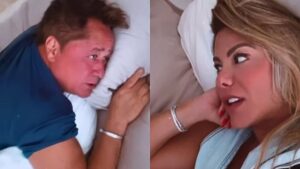 Leonardo revela momento íntimo com esposa