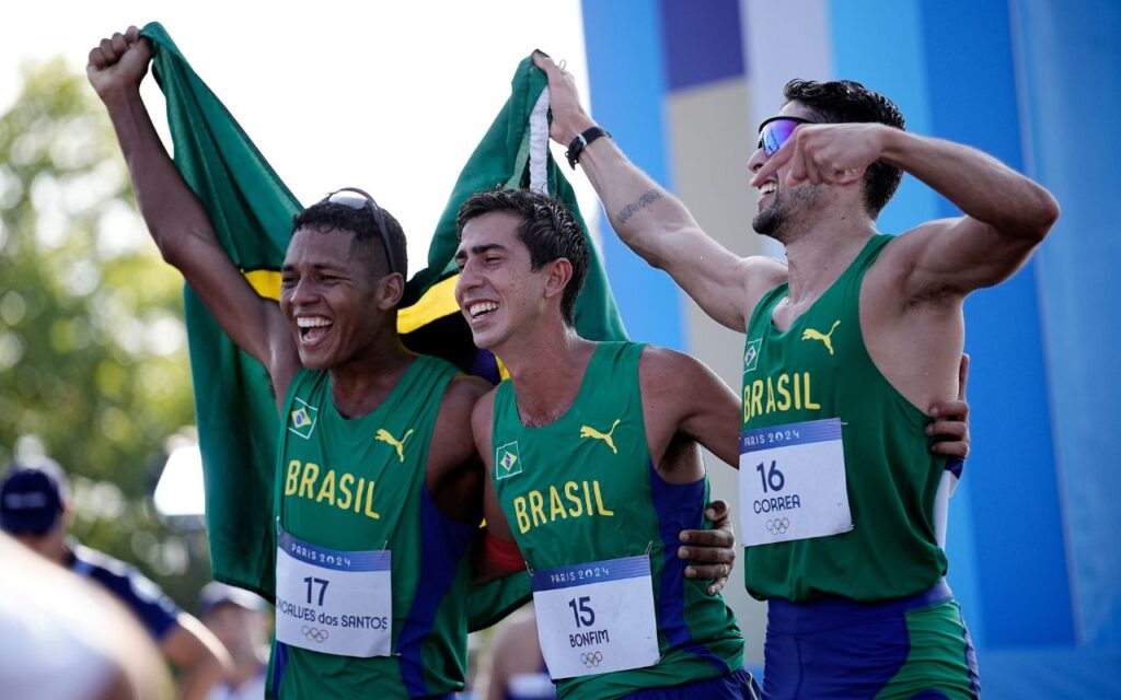 Max Batista Gonçalves dos Santos, Caio Bonfim e Matheus Corrêa -Foto: Alexandre Loureiro_COB