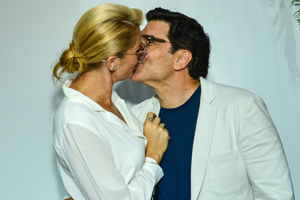 Ana Hickmann e Edu Guedes