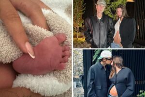 Jack Blues Bieber, Hailey e Justin Bieber