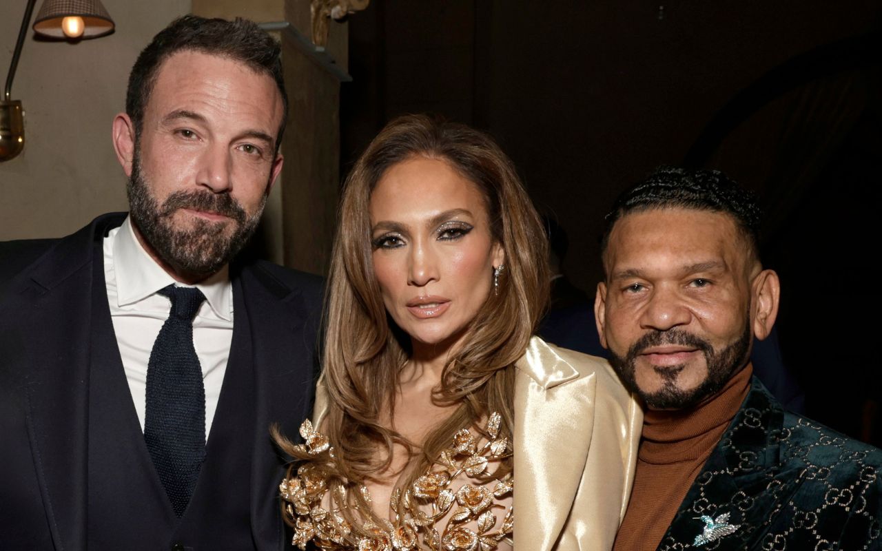 Ben Affleck, Jennifer Lopez e Benny Medina