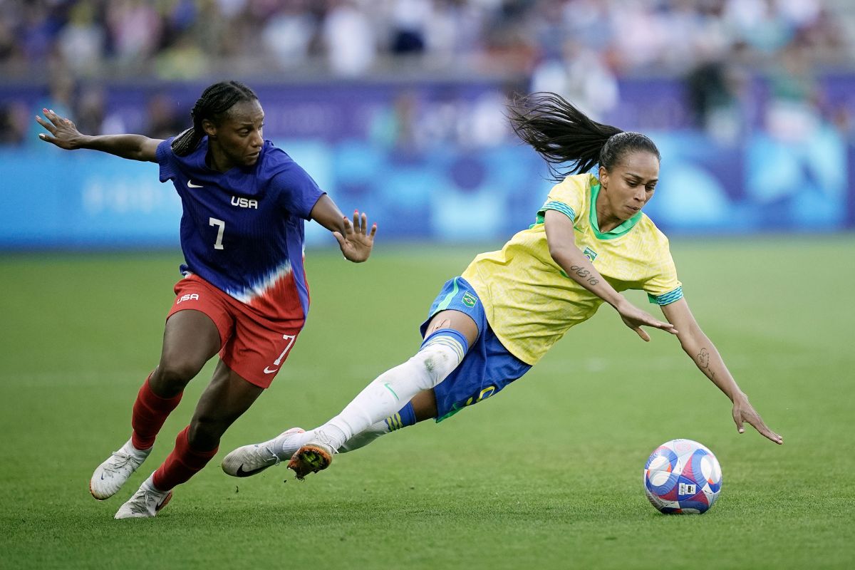 Brasil é prata futebol feminino