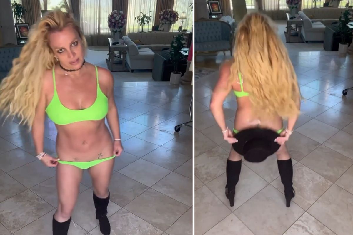 Britney Spears foi criticada por nova dança