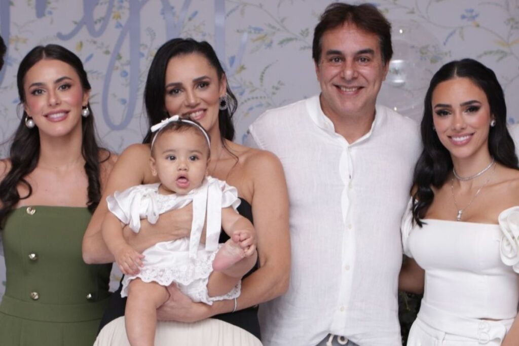 Bruna Biancardi com a família