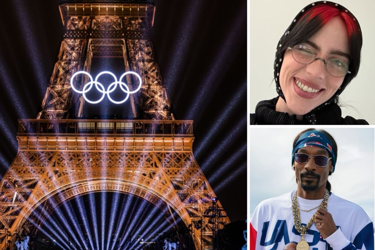 Cerimônia de encerramento dos jogos olímpicos de Paris Snoop Dog e Billie Eilish