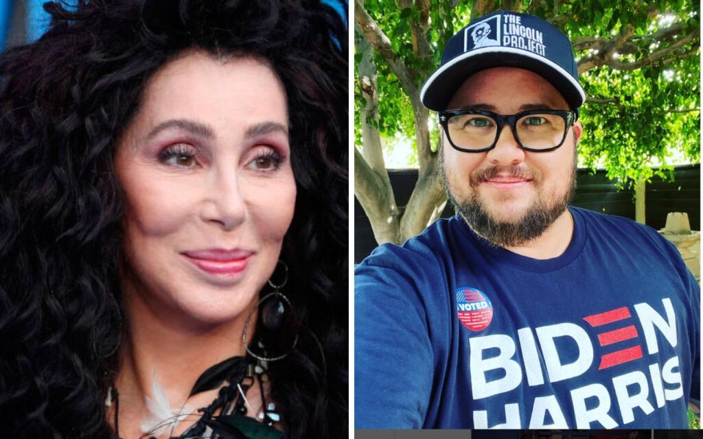 Cher e Chaz Bono 