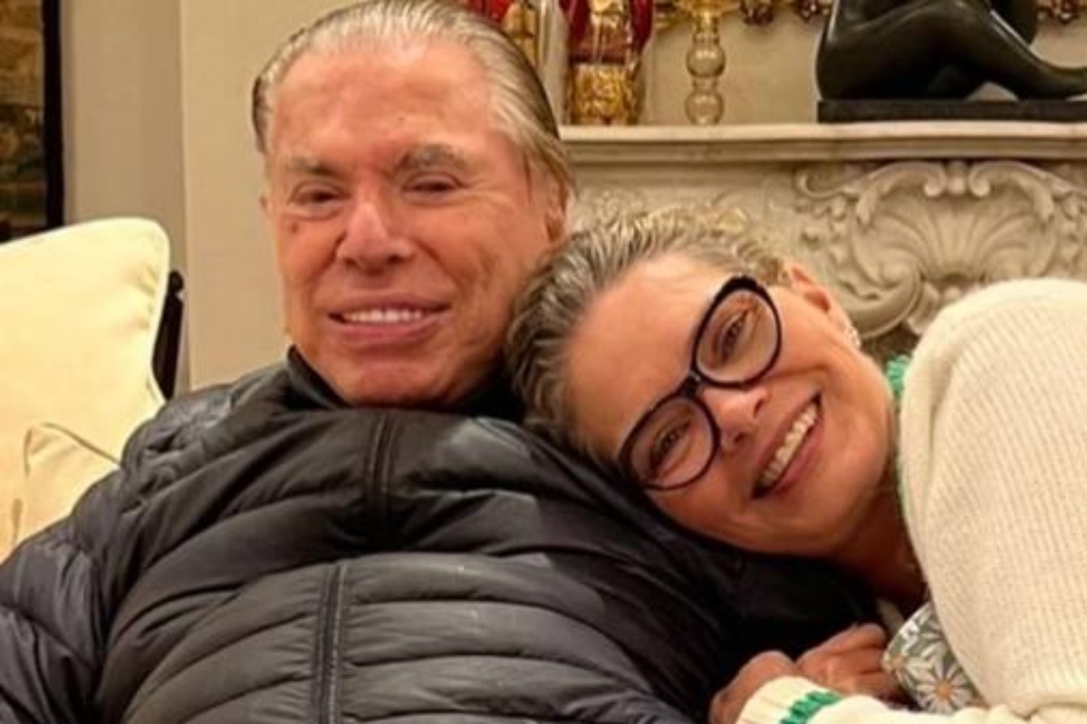 Cintia Abravanel e Silvio Santos