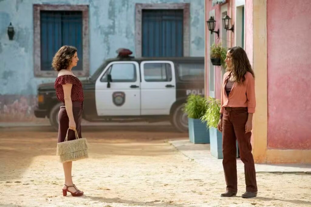 Deodora e Zefa em "No Rancho Fundo"