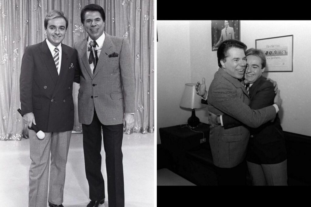 João Augusto Liberato postou fotos de Gugu Liberato com Silvio Santos