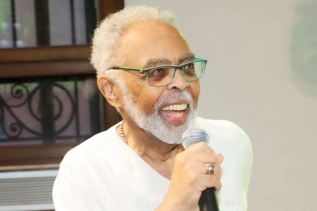 Gilberto Gil em coletiva