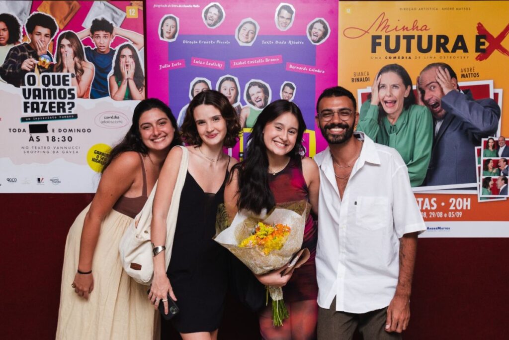 Julia Iorio, Isabel Castello Branco, Luiza Lewicki e Fipa Ferreira