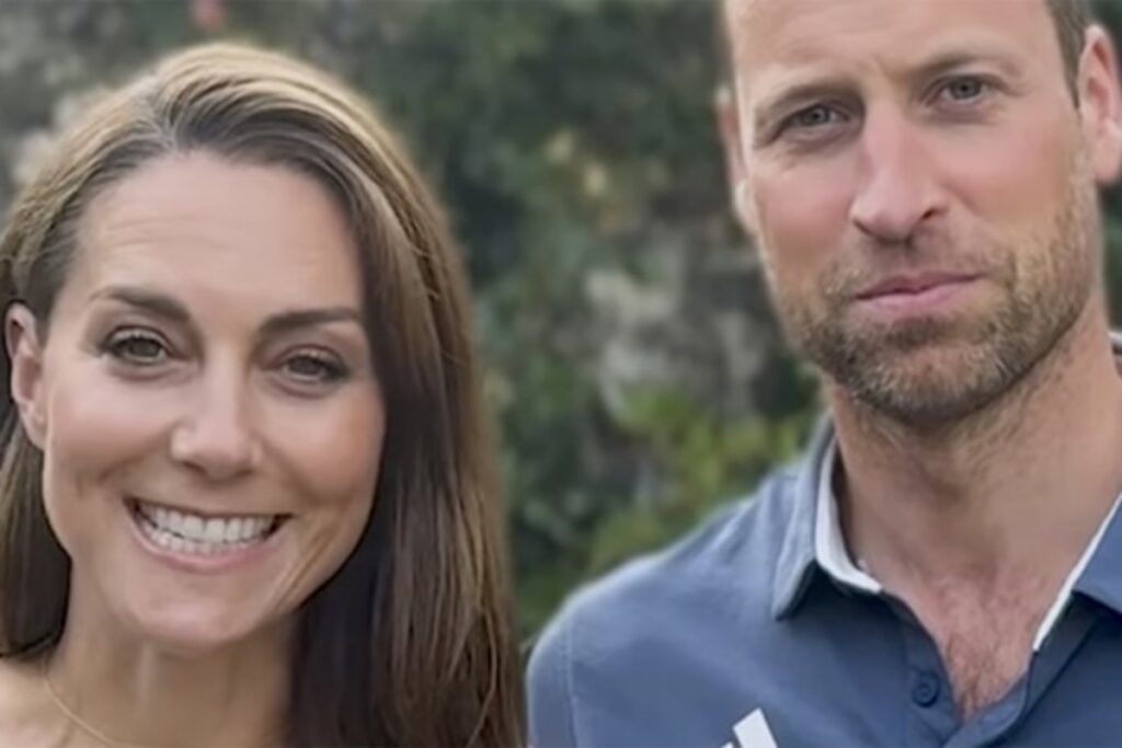 Kate Middleton e o príncipe William