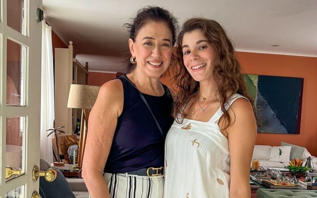 Lilia Cabral e a filha Giulia Bertolli