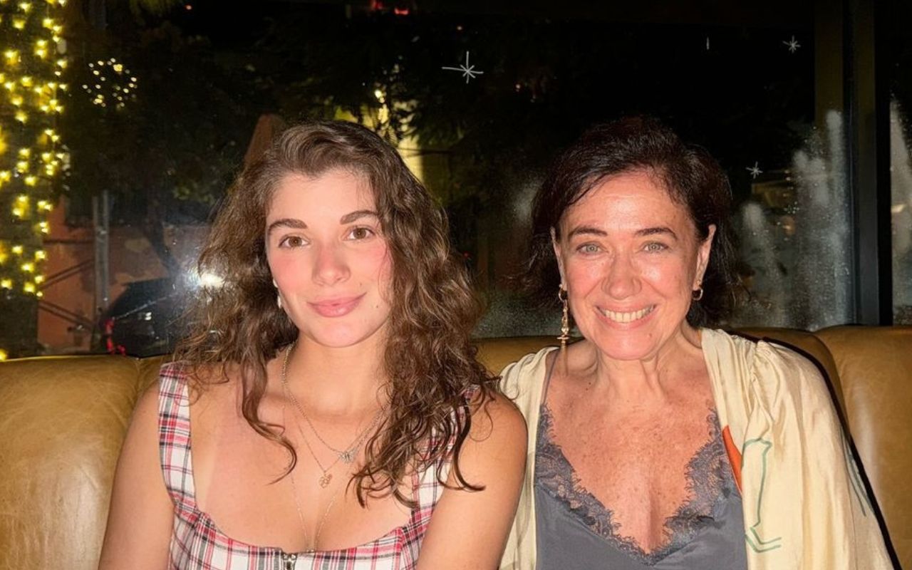 Lilia Cabral e a filha Giulia Bertolli