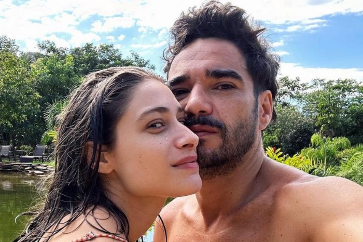 Luisa Arraes e Caio Blat separados