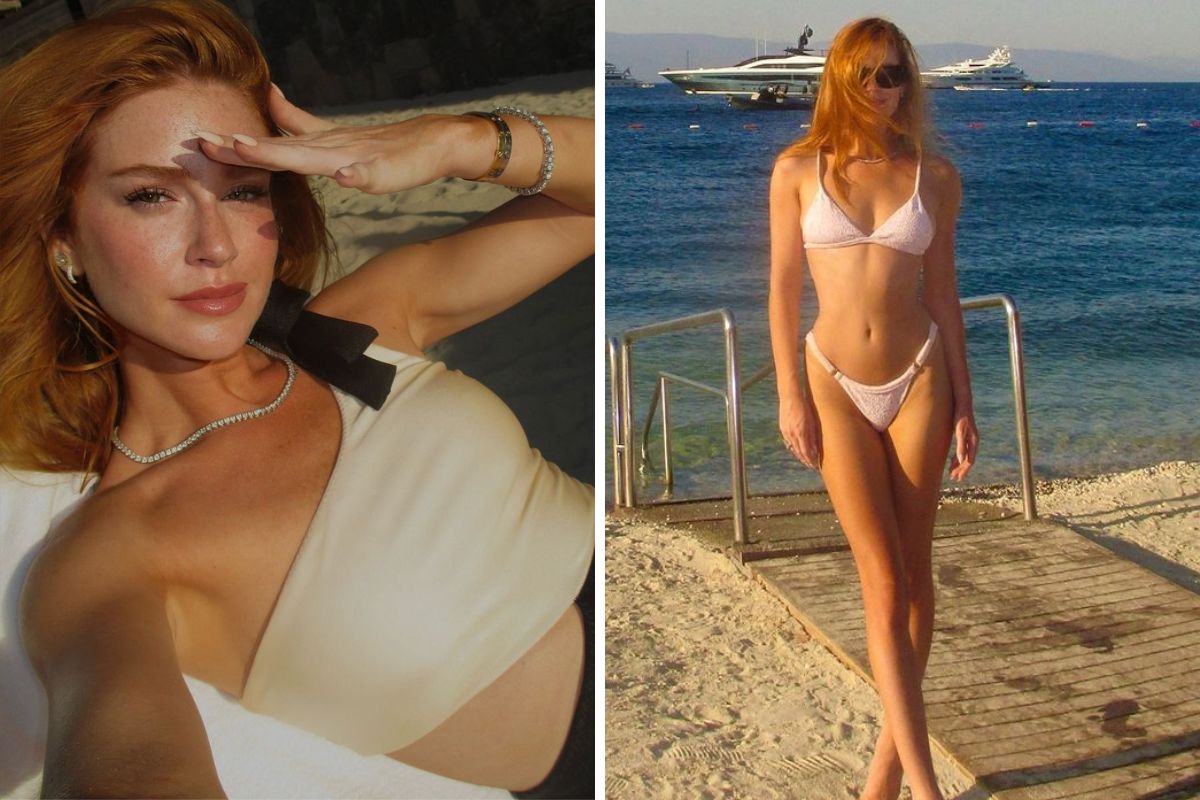 Marina Ruy Barbosa em viagem de férias