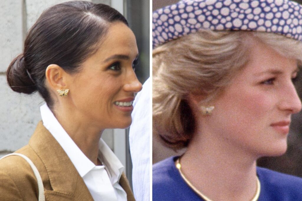 Meghan Markle e Princesa Diana