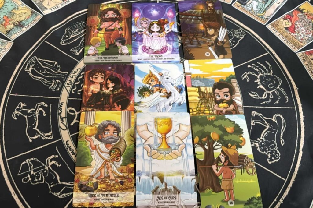 maraisa e moco tarot