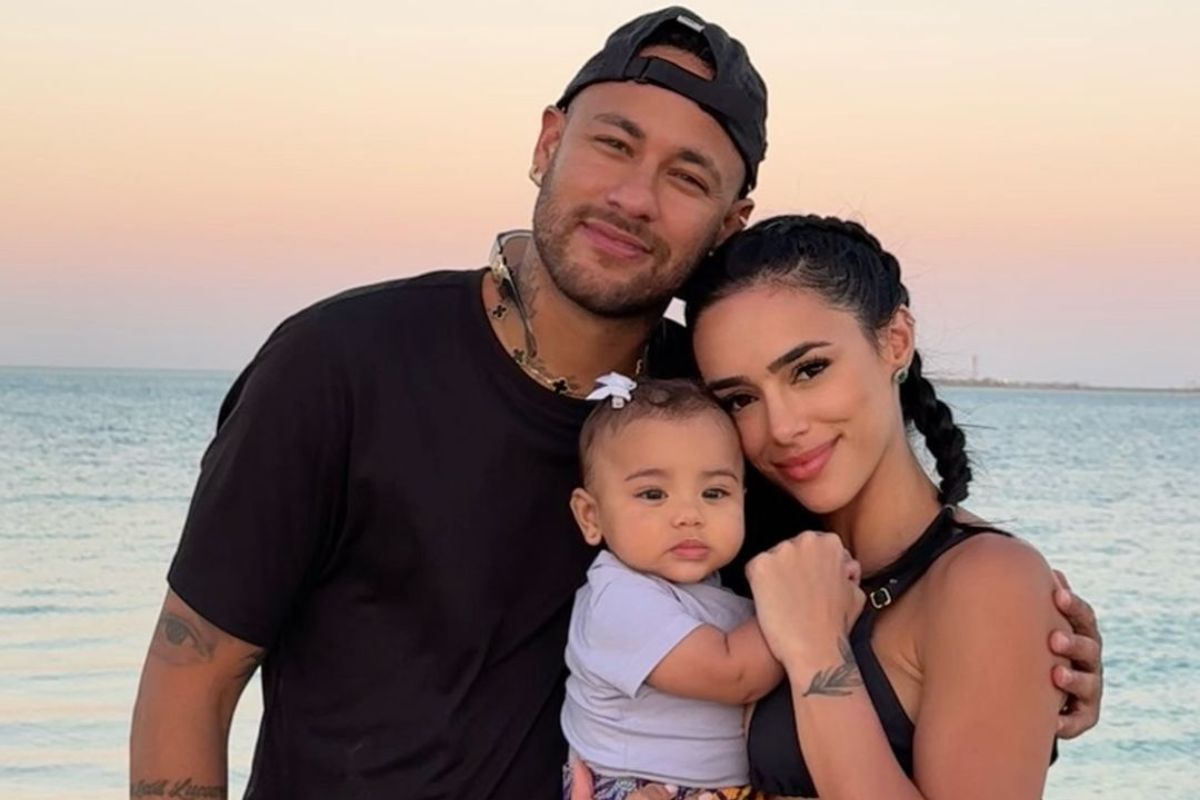 Neymar, Bruna Biancardi e Mavie