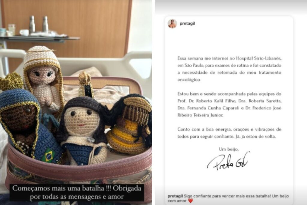 Preta Gil fez uma postagem após anunciar o retorno