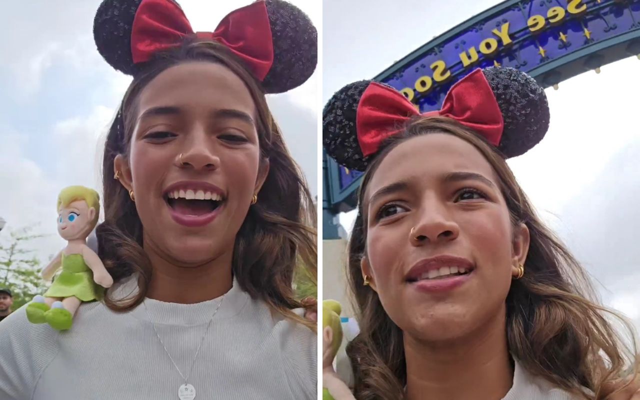 Rayssa Leal celebra conquista de medalha passeando na Disney Paris