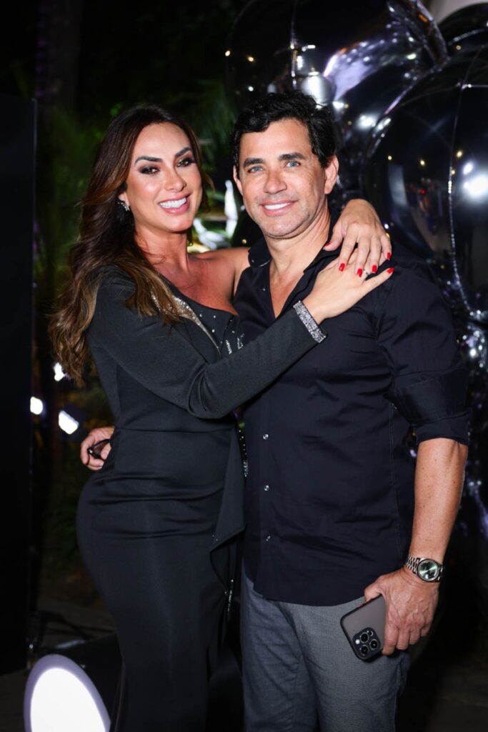 Evento Rom Concept - Nicole Bahls e o namorado, Marcelo Viana