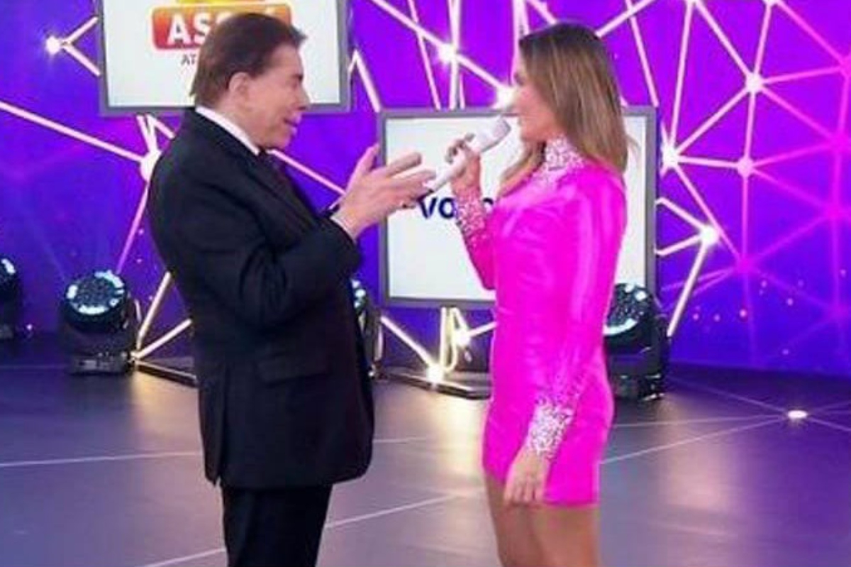 Silvio Santos e Claudia Leitte