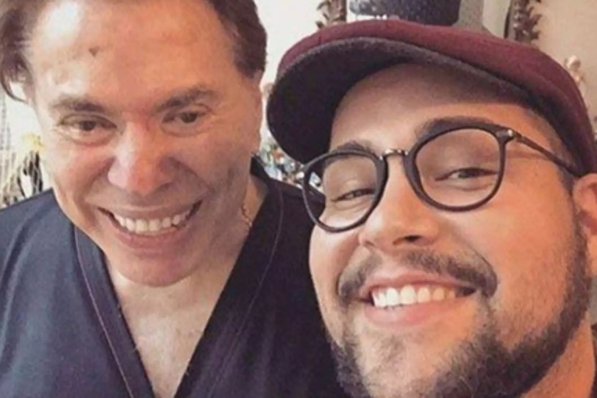 Silvio Santos e Tiago Abravanel