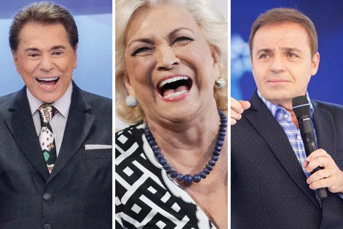 Silvio Santos, Hebe Camargo e Gugu Liberato