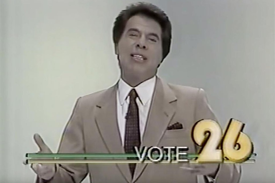 Silvio Santos candidato a presidente do Brasil 