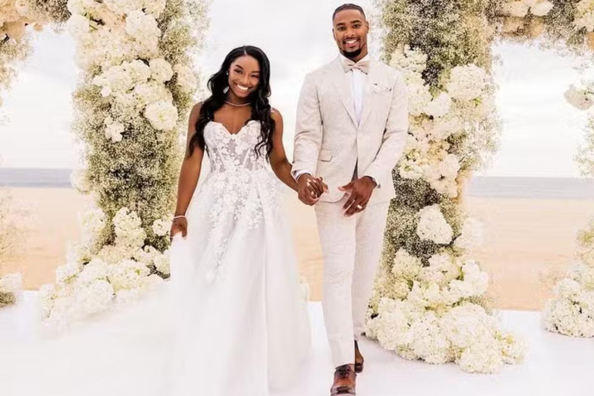 Simone Biles casamento