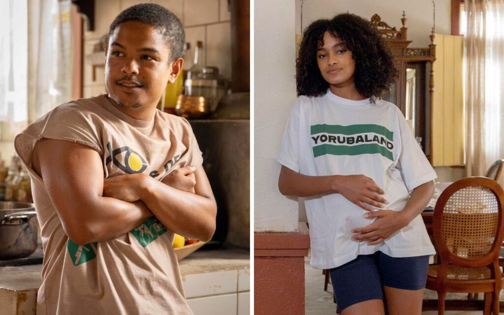 Teca (Lívia Silva) e Pitoco (Juan Queiroz) em 'Renascer'