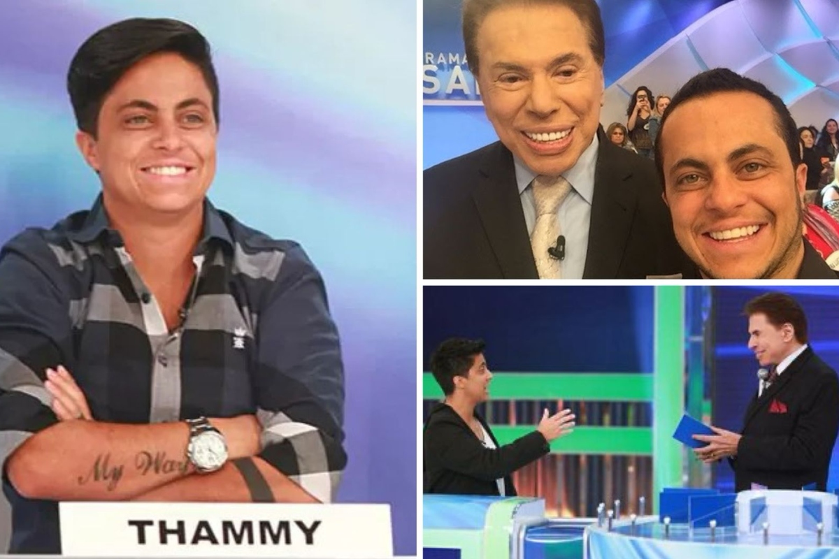 Thammy Miranda e Silvio Santos