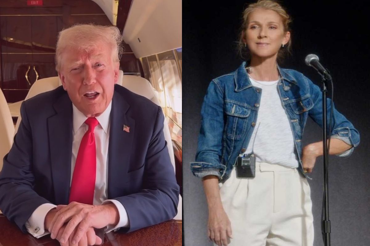 Donald Trump, Celine Dion