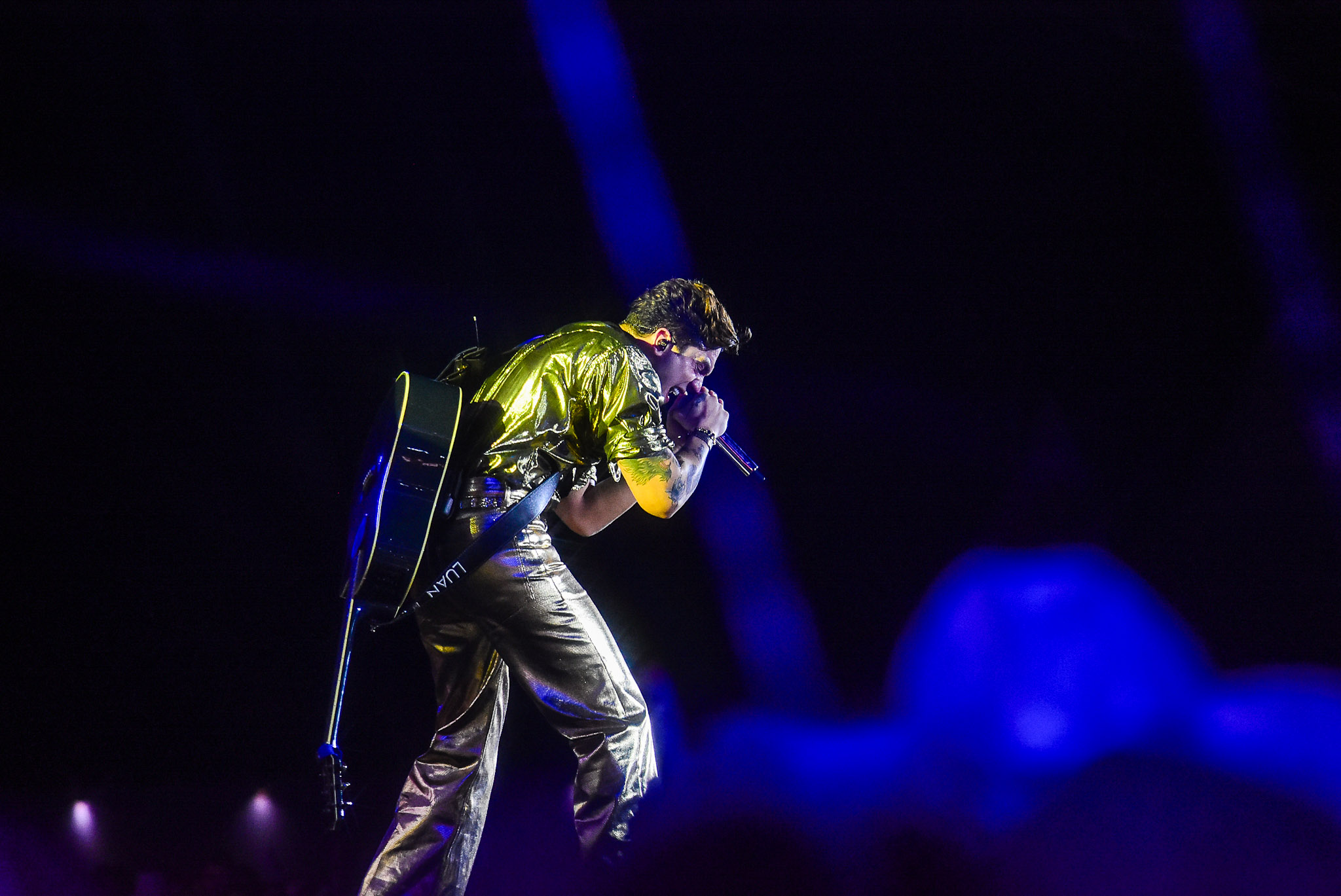 O cantor se paresentará no Rock in Rio, neste sábado