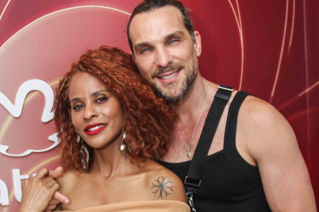 Aline Wirley e Igor Rickli no espaço Natura no Rock in Rio 2024