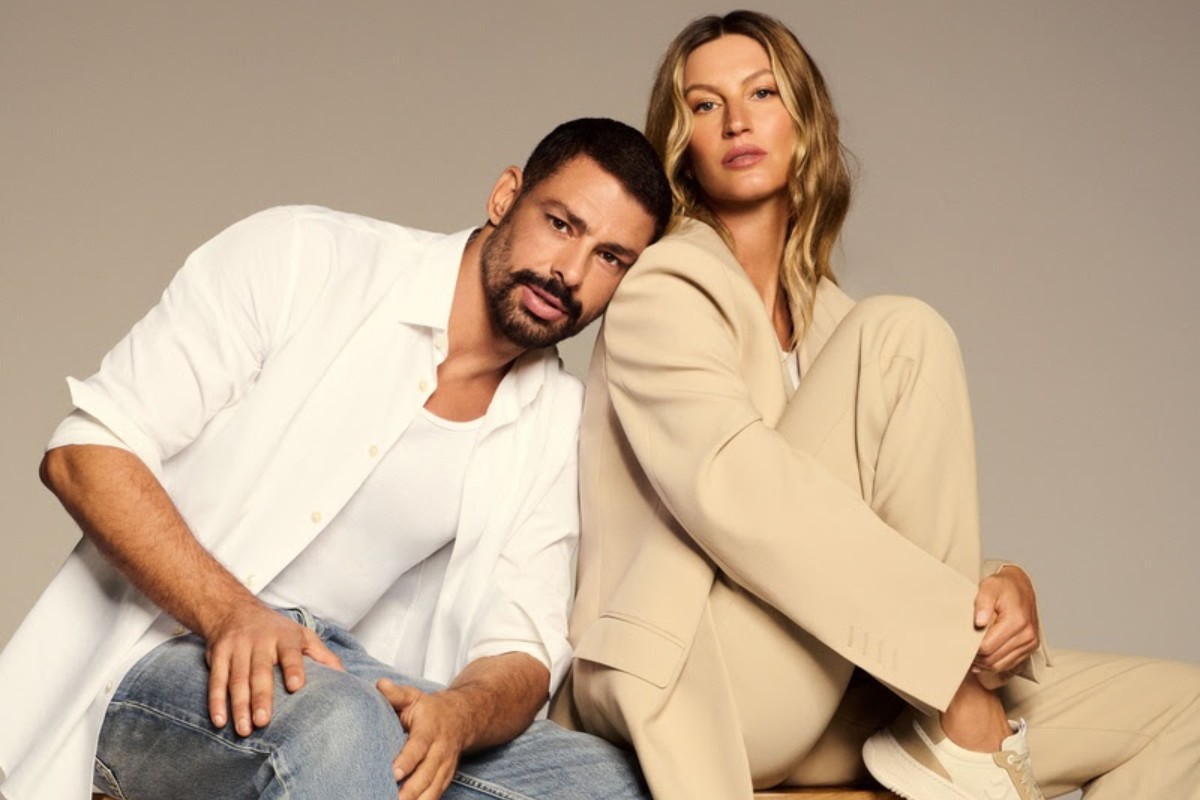 cauã reymond e gisele bundchen juntos em campanha da democrata