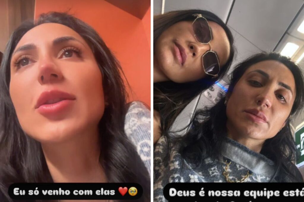 Dayanne Bezerra, irmã de Deolane, a caminho da delegacia