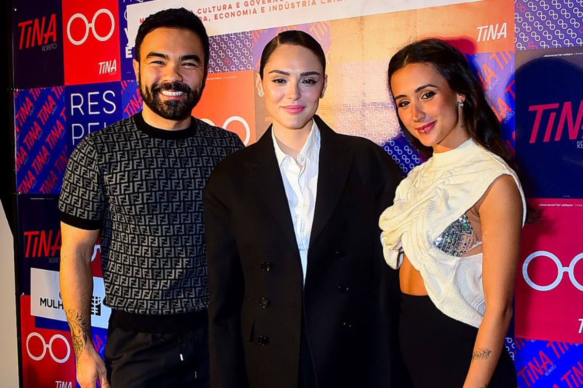 Mauro Sousa, Isabelle Drummond e Mariana Nolasco