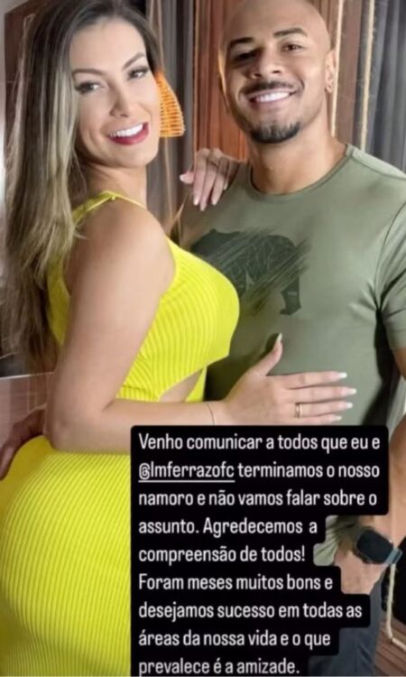 Lucas Ferraz e Andressa Urach