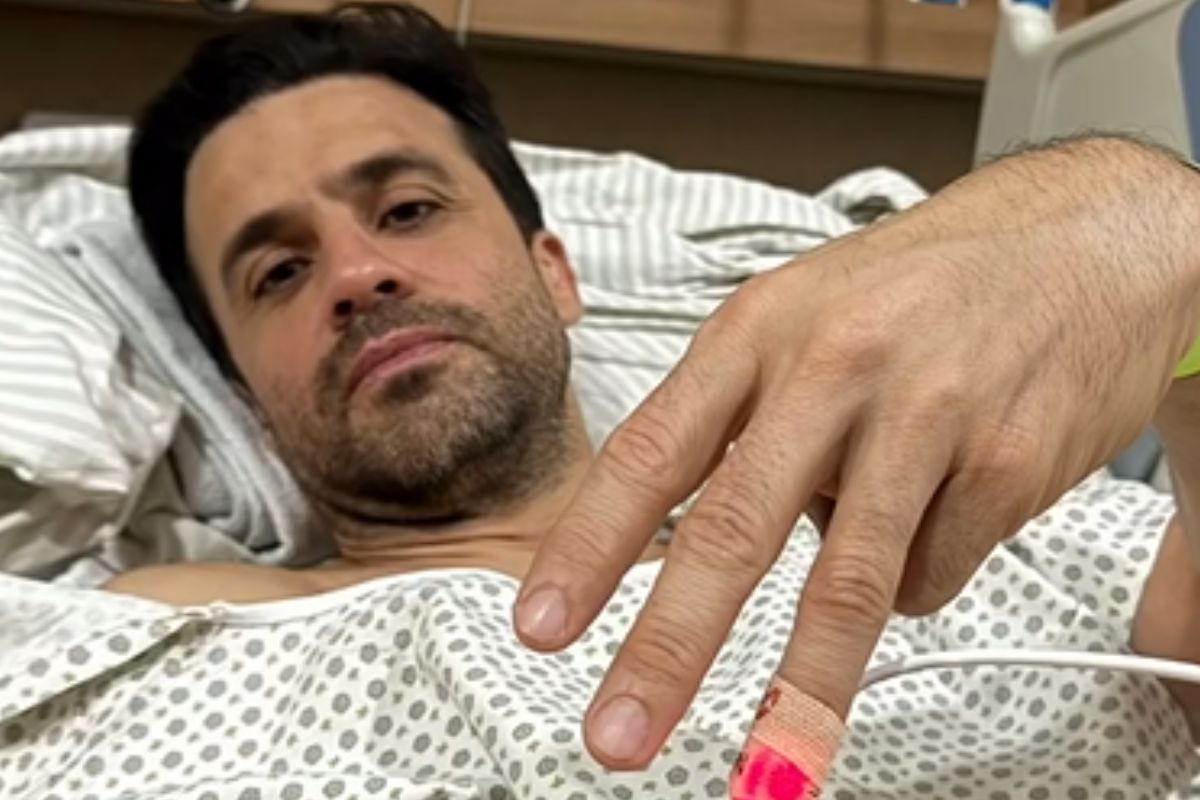 Pablo Marçal no hospital