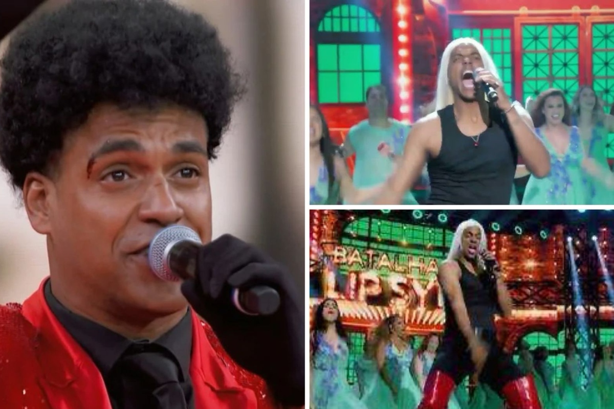 Marcello Mello Jr na Batalha do Lip Sync