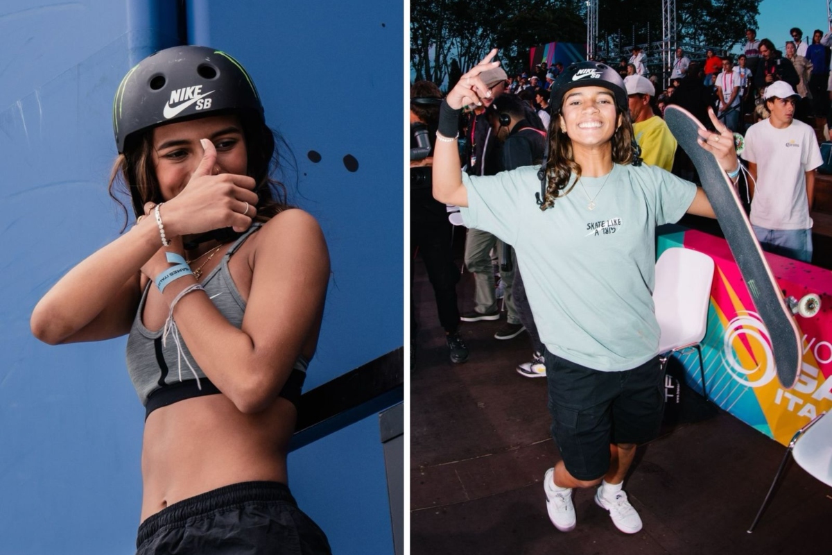 Rayssa Leal bicampeã mundial de skate street