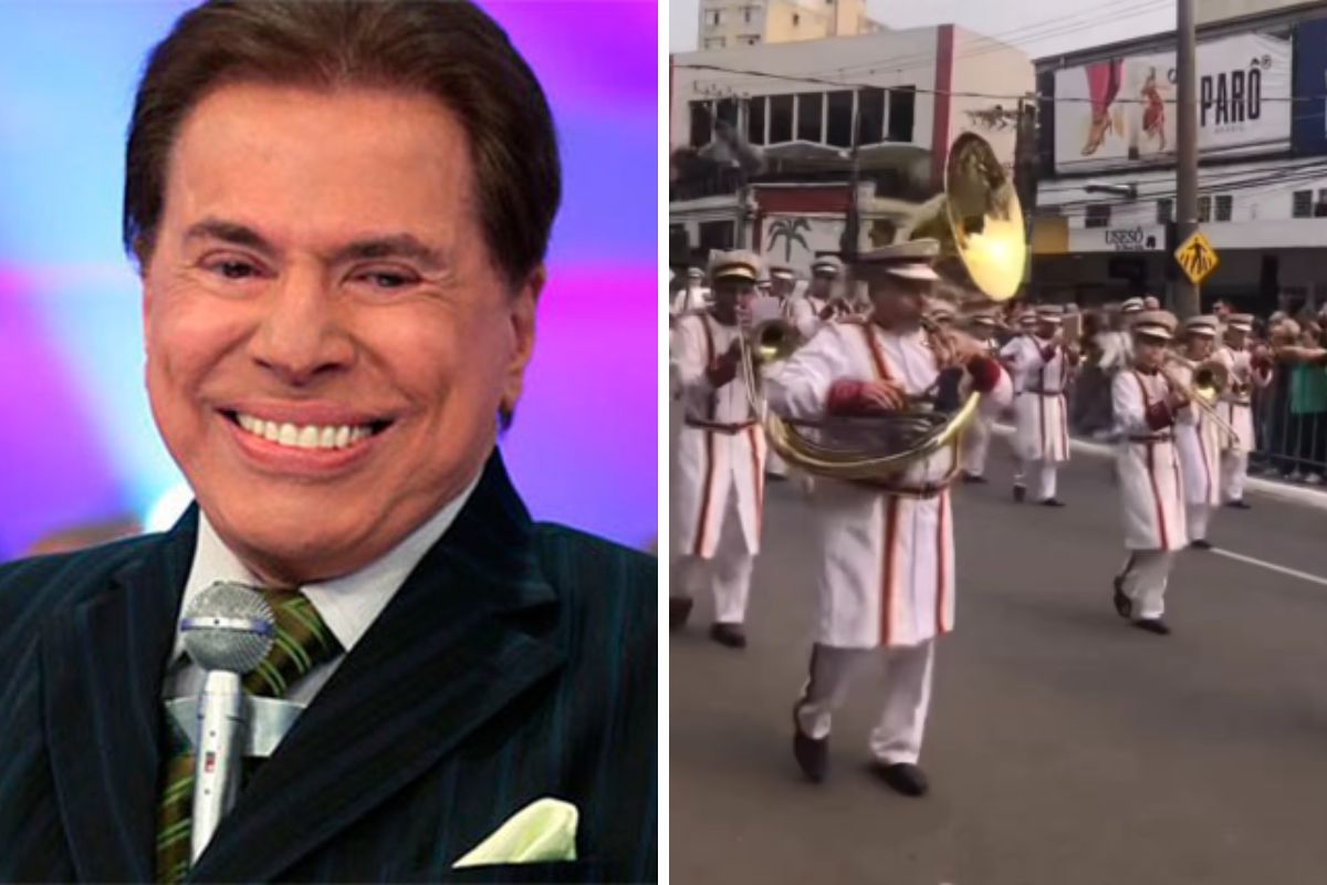 Silvio Santos e homenagem em desfile do 7 de setembro