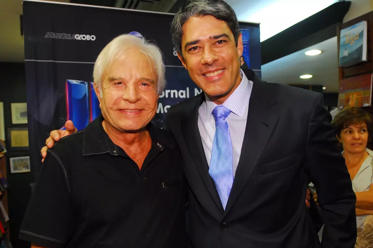 Cid Moreira e William Bonner