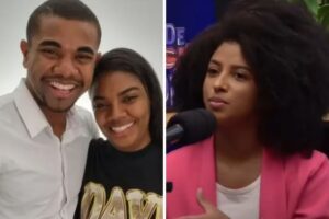 Davi Brito e Raquel Brito com Joyce