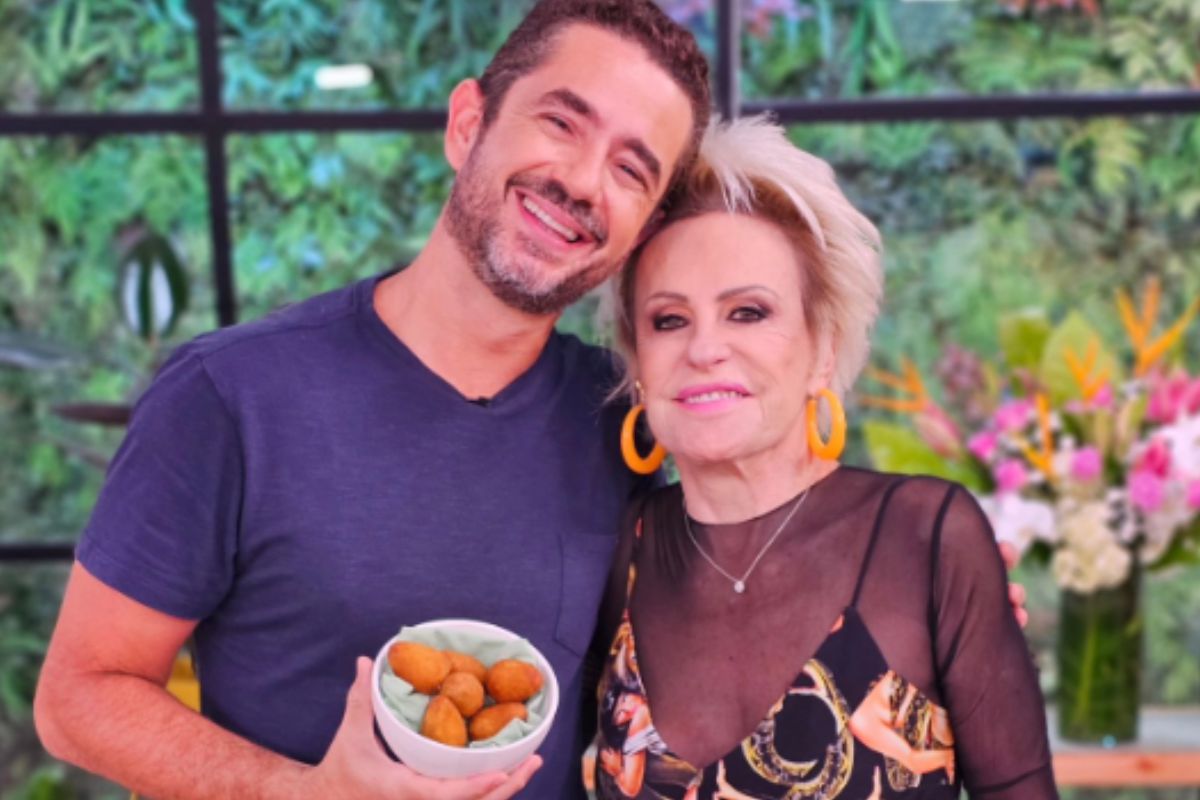 Felipe Andreoli e Ana Maria Braga