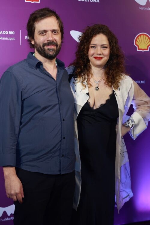 Fernando Coimbra e Leandra Leal